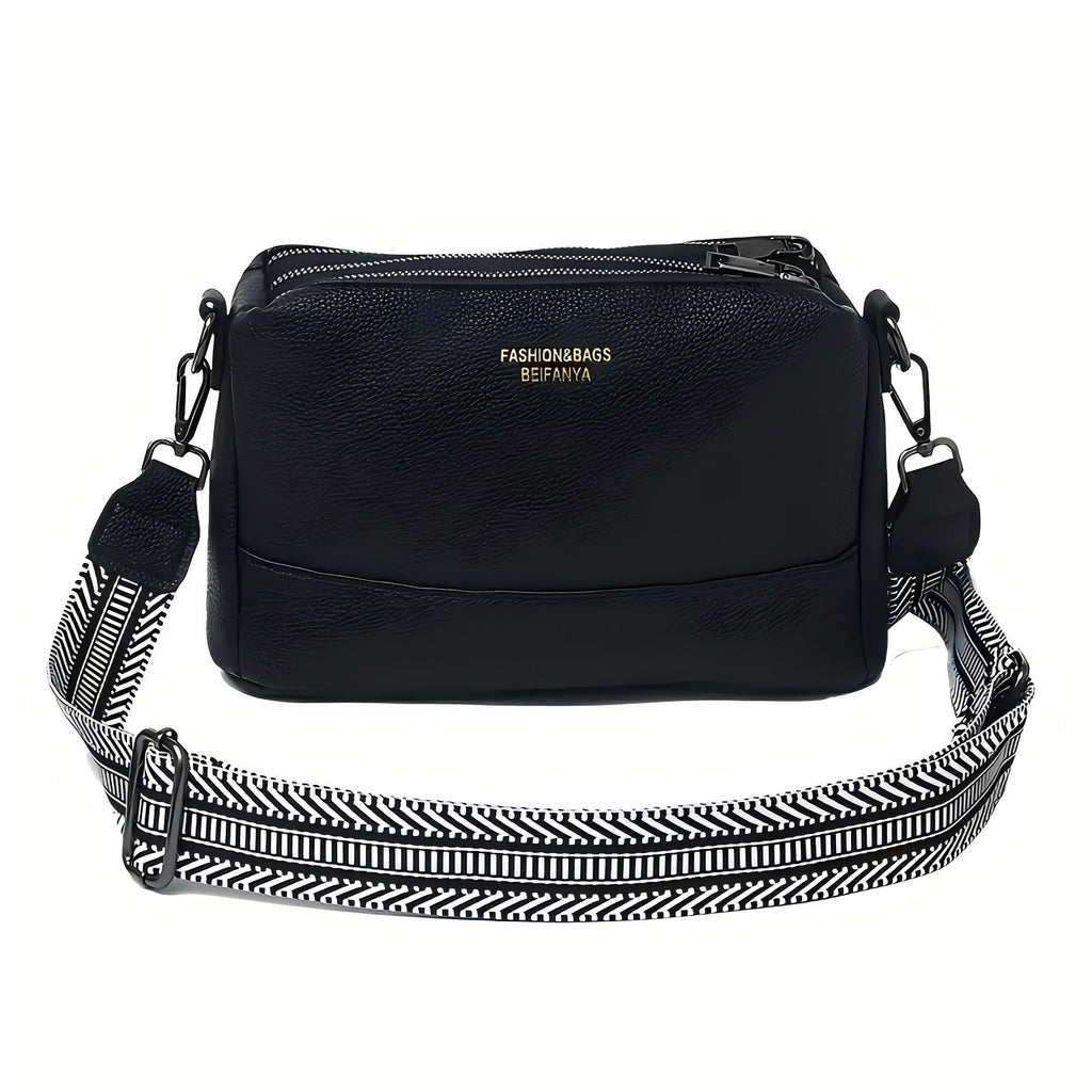 Fashionable Multi-functional PU Crossbody Bag Casual Shoulder Bag For Daily Commuting